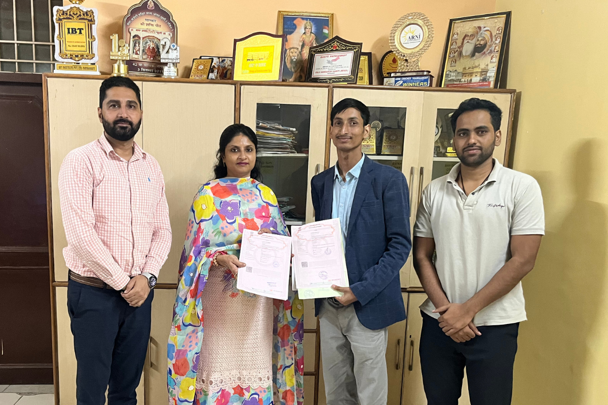 Memorandum of understanding signing between Scrollwell and A&M Institute of Management & Technology, Pathankot