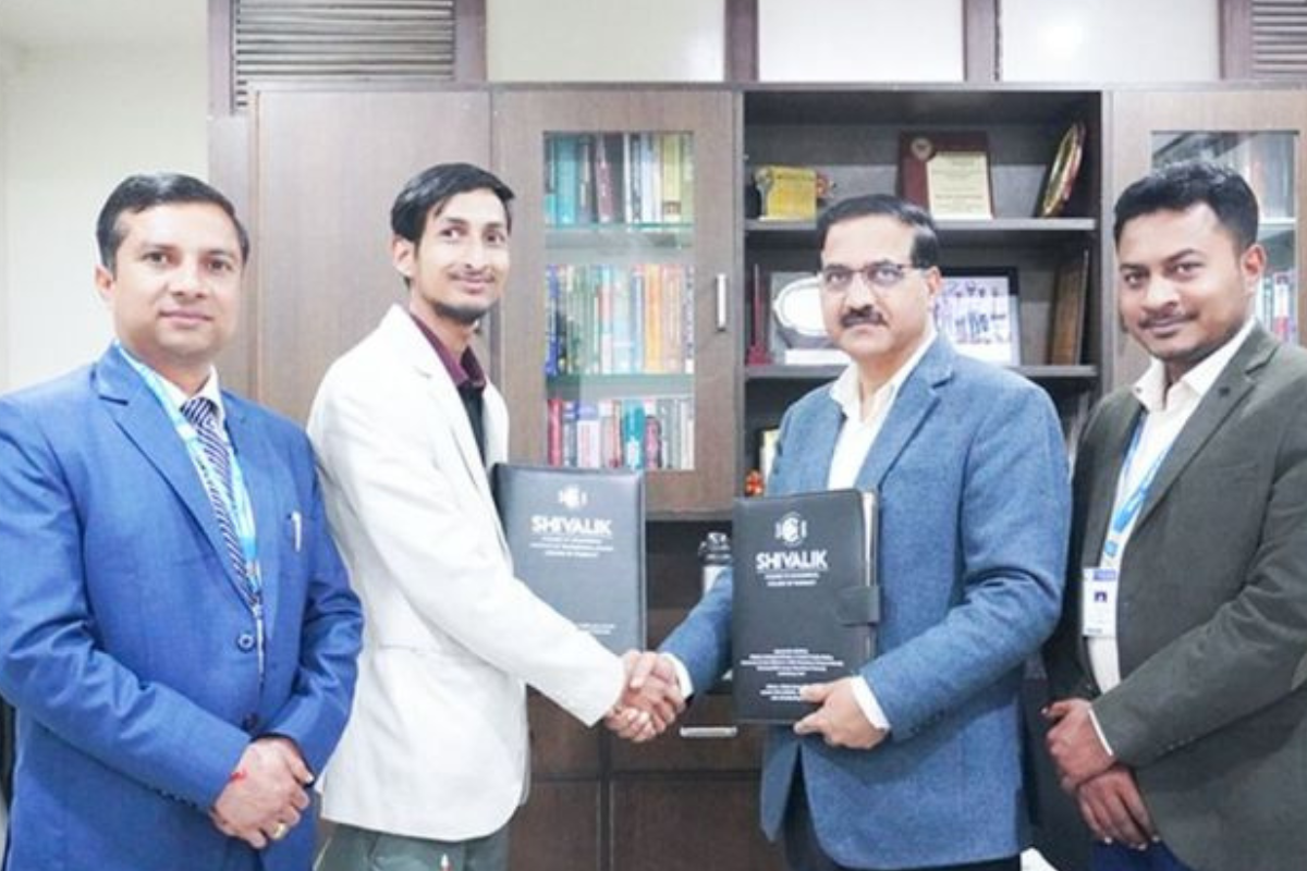 Memorandum of understanding signing between Scrollwell and Shivalik College of Engineering, Dehradun
